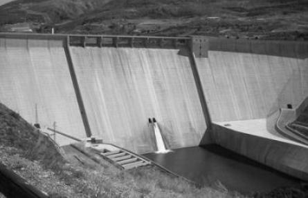 presa sin agua