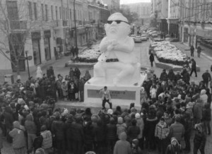 Psy tiene estatua de hielo Noticias Matamoros