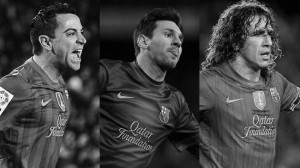 barcelona renueva a Messi, Xavi y Puyol