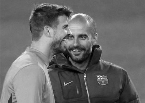 Gerard_Piqué_Pep_Guardiola