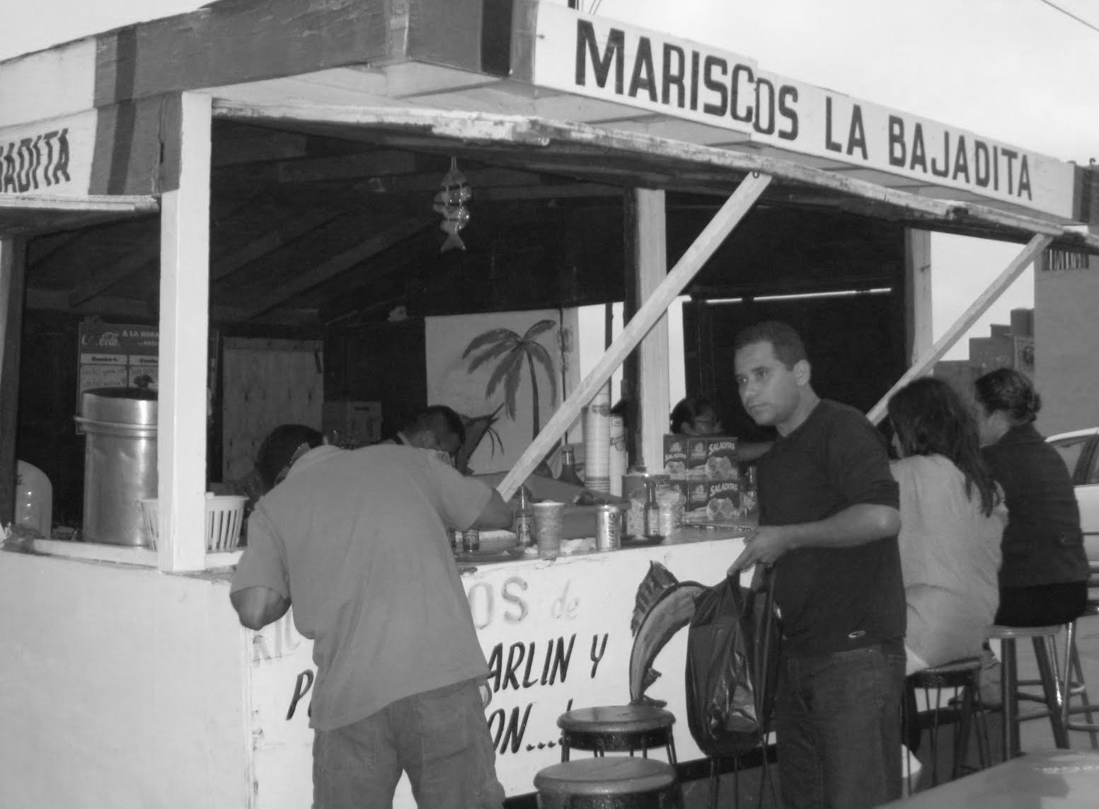 Venta de mariscos