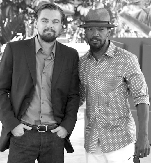 leonardo Di Caprio y Jamie Foxx
