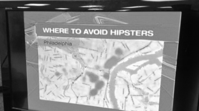 mapa hipster