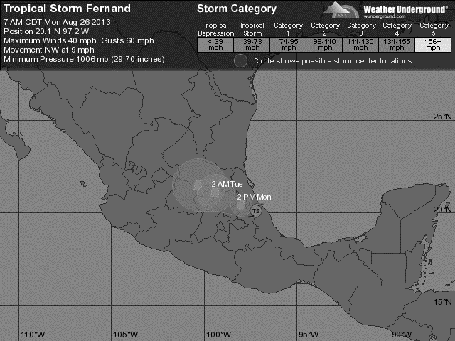 Tormenta Tropical Fernand1