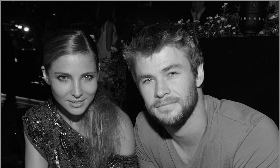 Elsa Pataky and Chris Hemsworth attend "ARCADE Boutique Presents The Autumn Party" at The London Hotel on September 29, 2010 in West Hollywood, California.