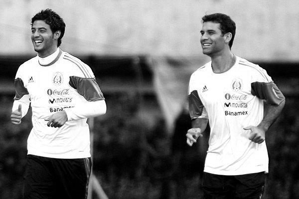 Carlos Vela y Rafa Marquez