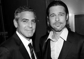 clooney brad pitt